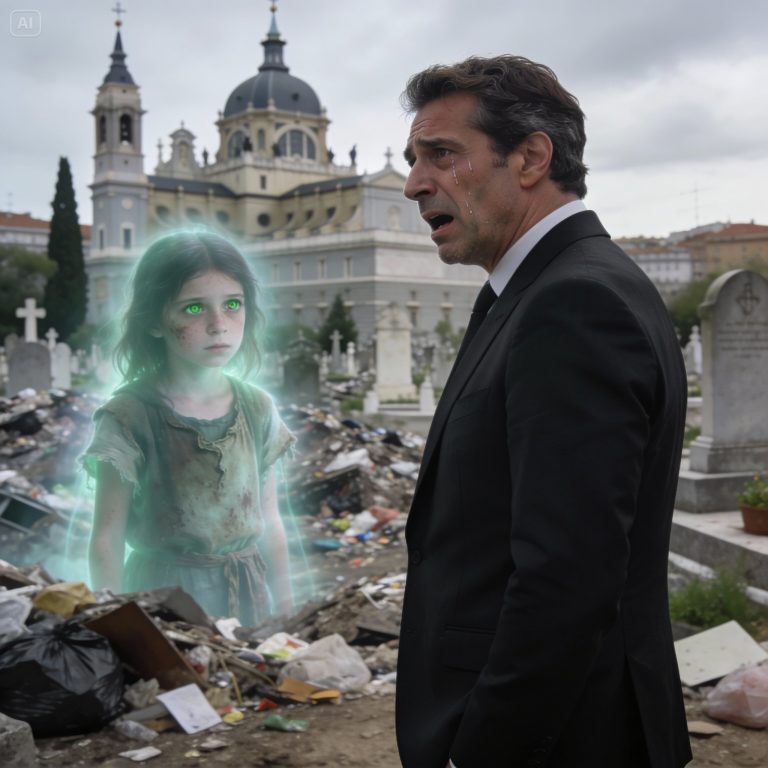 Enterré a mi hija muerta, pero un niño de la calle gritó en el funeral: “¡Está viva en el vertedero!”. La verdad era un infierno que yo mismo construí.