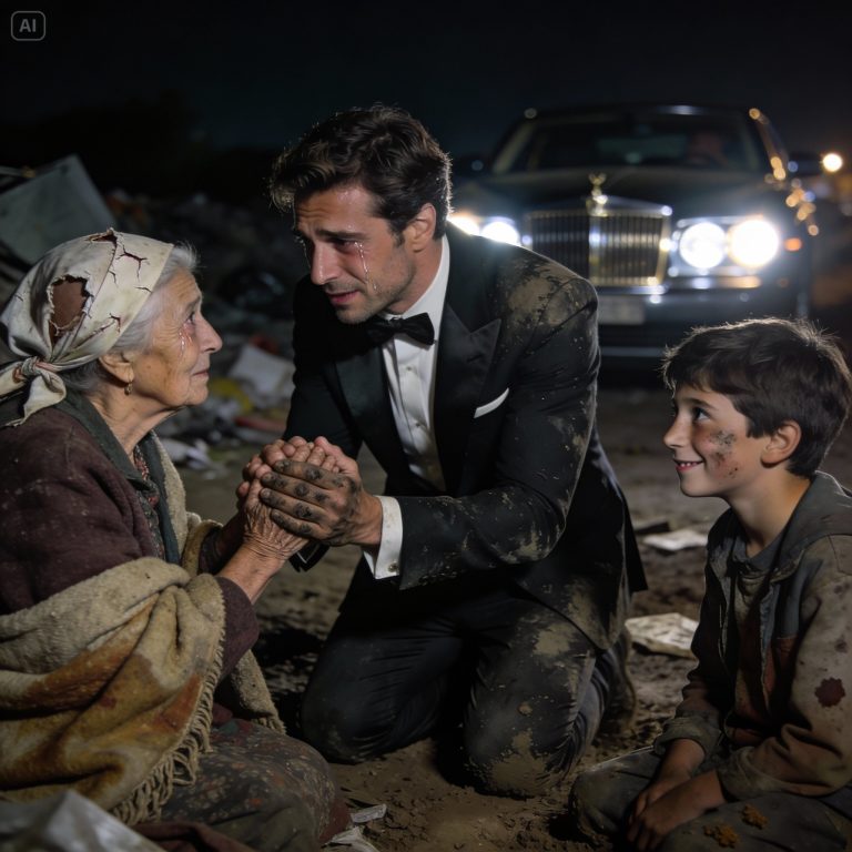 El millonario que lo tenía todo vio su vida derrumbarse cuando un niño descalzo irrumpió en su gala más importante gritando una verdad que nadie quería oír: “Tu madre no está muerta, la encontré en el basurero”, desatando una historia de traición, fe inquebrantable y un amor capaz de vencer al olvido.