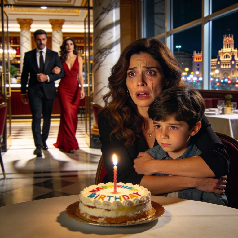 Mi esposo olvidó el cumpleaños de nuestro hijo de 7 años para cenar con su amante, pero no sabía que yo estaba sentada en la mesa de al lado con el abogado que arruinaría su vida.