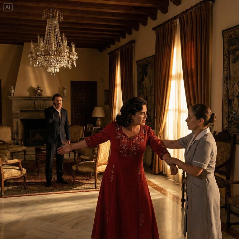 El silencio sepulcral que inundó mi mansión en Sevilla cuando la nueva empleada detuvo la mano de mi prometida en el aire, revelando un secreto oscuro que cambiaría mi destino y salvaría mi fortuna para siempre